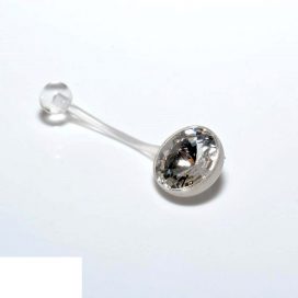 Clear crystal Navel Bananabell
